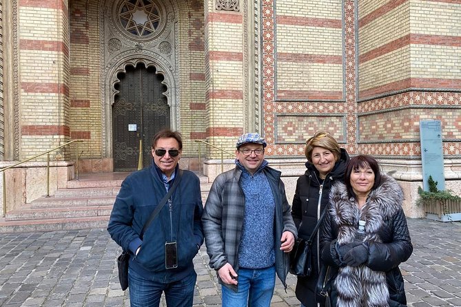 A Journey through Jewish Budapest - Walking Tour - Kamara Café start and Herzl’s birth square