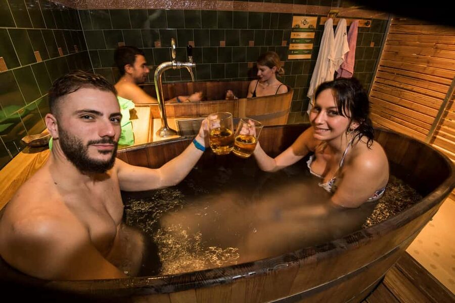Beer Spa with optional Széchenyi Bath Tickets - Price and value: $90 per person, plus an upgrade choice