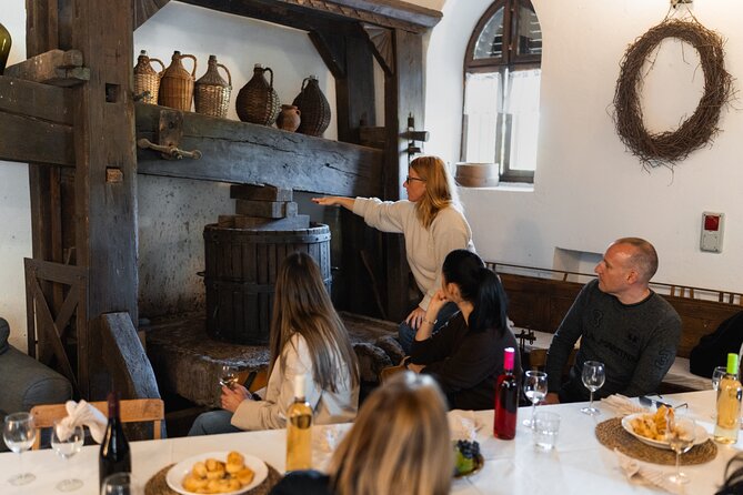 Black Truffle Hunt, Foie Gras & Wines with Budapest Pickup - Lunch At An Old Etyek Winery, With Vineyard Views And Wine Pairing