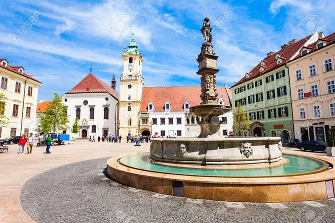 Bratislava, one day private trip from Budapest with guide! - Most SNP Bridge, the UFO Bridge Photo Stop