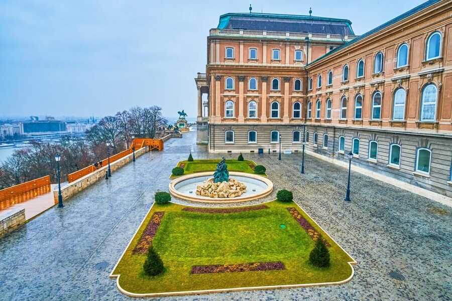 Buda Castle District and Matthias Church Private Tour - Buda Castle Courtyards and Gardens, Where the Pace Slows