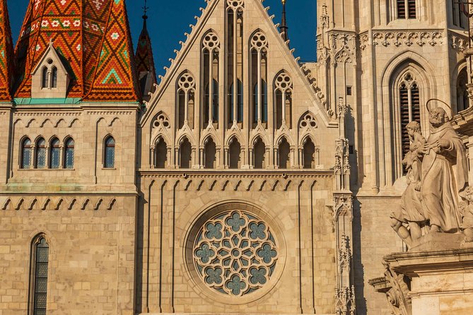 Buda Castle Quarter Walking Tour - Buda Castle battlements: views over Pest and palace area stories
