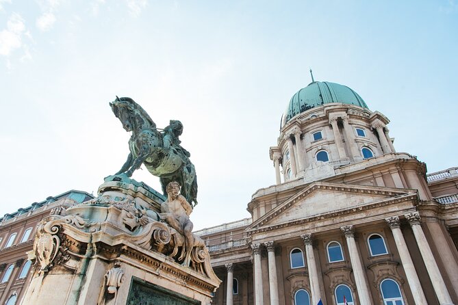 Buda Castle's Secrets with a Historian - Passing the National Archives: WWII Marks You Can See