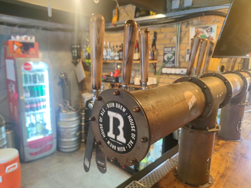 Budapest: 9-tier Hungarian & Craft Beer Tasting w/ snacks - Should you book the Ruin Brew 9-beer tasting?