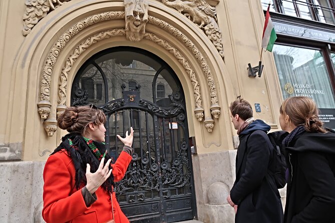 Budapest Art Nouveau Walking Tour - Royal Post at Lechner, plus why entrance halls matter