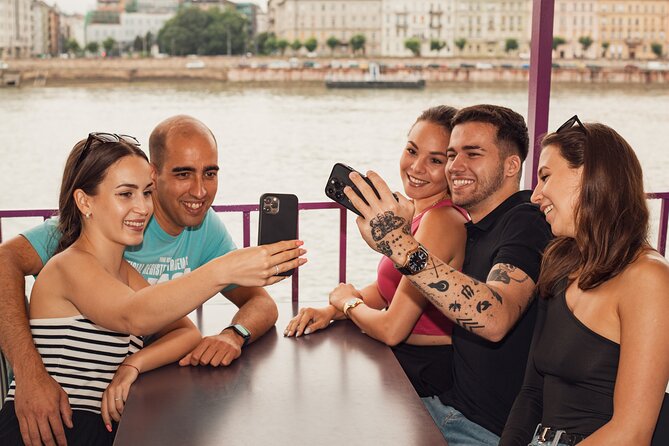 Budapest Audio Guide Cruise with Day, Sunset and Night Options - Drinks, Food Rules, and Waiting Time in a Packed Boat