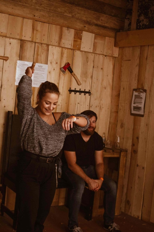 Budapest: Axe Throwing Experience - Key things you will notice on the range