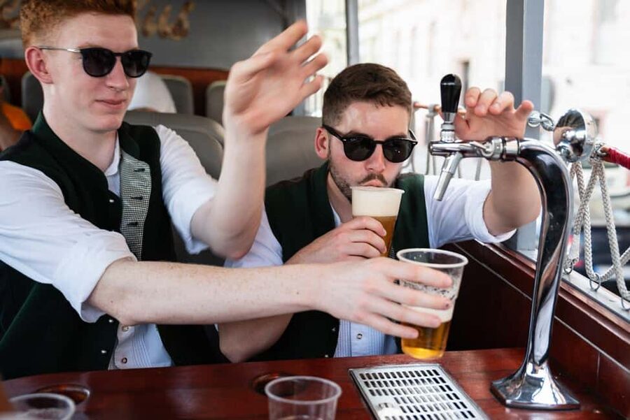 Budapest: BeerBus Sightseeing Tour with unlimited beer - Music, party energy, and how to make it fun
