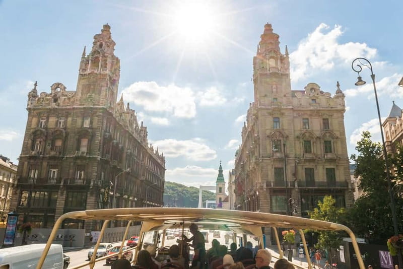 Budapest: Big Bus Hop-On Hop-Off Tour by Open-top Bus - Buda Castle and the Parliament zone: where your effort pays off
