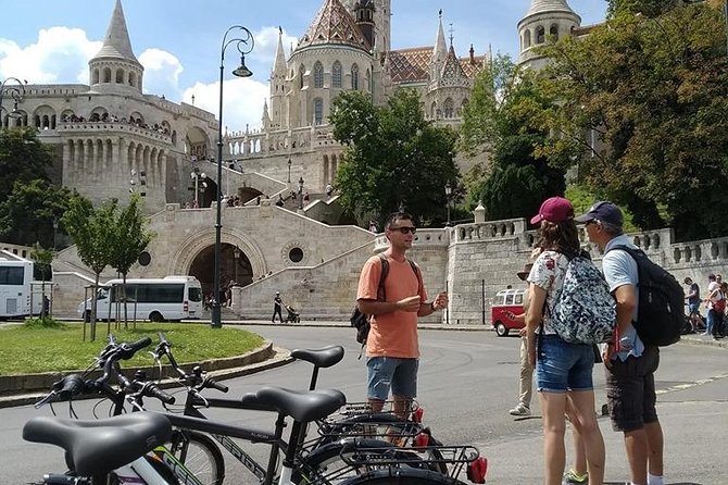 Budapest Bike Ride - Liberty Bridge to the Buda side: the first big wow