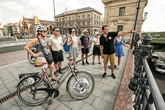 Budapest Bike Tour - The bridges and Danube views: Szechenyi, Margaret, and the skyline chain