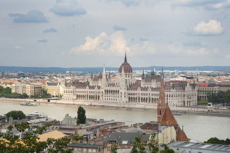 Budapest: Buda Castle District Walking Tour - The guard, the architecture, and why the tour stays outside