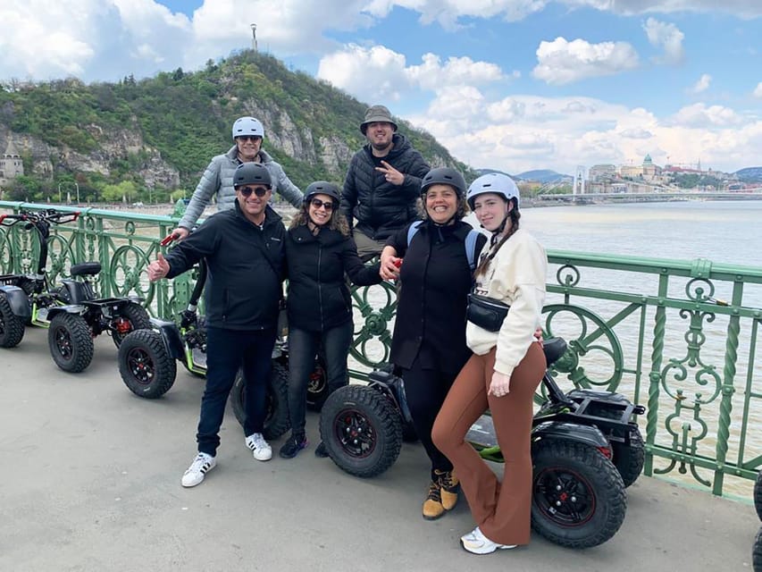 Budapest: Buda Highlights Guided Tour on Electric EZRaider - Gliding across the Danube on the Freedom Bridge
