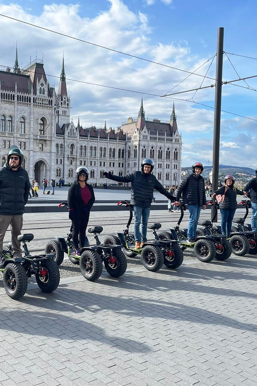 Budapest: Buda Highlights Guided Tour on Electric EZRaider - How guided pacing and safety work on an electric ATV