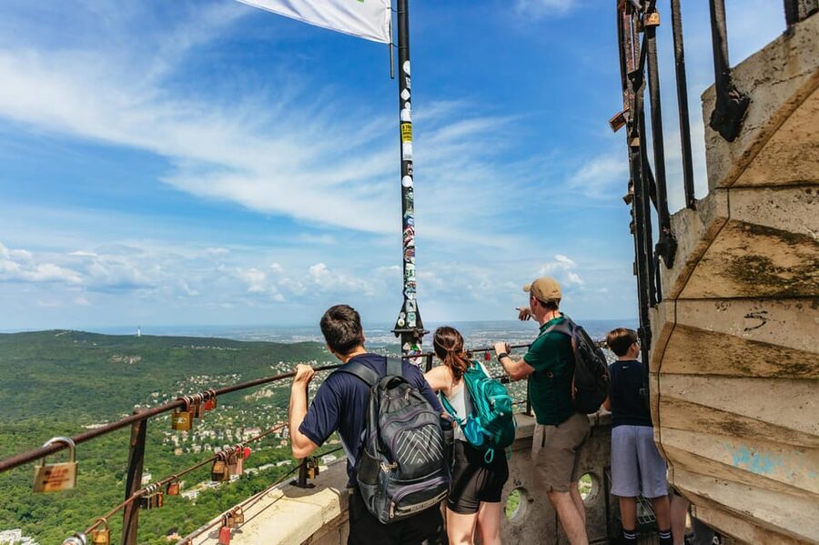Budapest: Buda Hills Guided Hiking Tour with Optional Lunch - Kis-Hárs Hill and the second panorama over Budapest