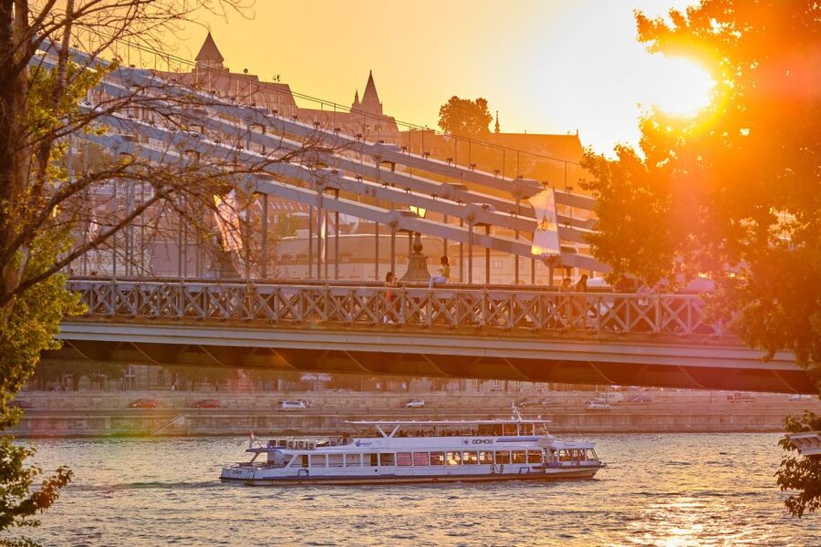 Budapest: By Night Sightseeing Cruise with Welcome Drink - Practical rules: bar, restrooms, weather, and traveling with a dog