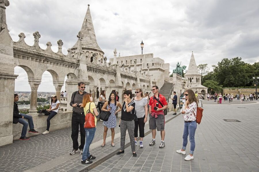 Budapest: Castle District Walk with Matthias Church Entry - Fisherman’s Bastion views, lining up Parliament, the Danube, and more