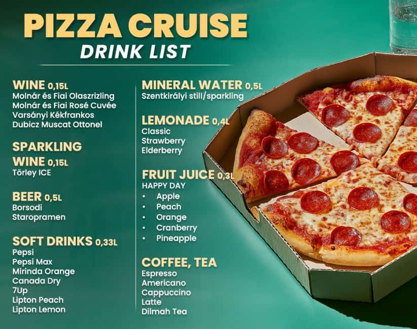 Budapest: Catamaran Pizza Cruise - Hungarian Parliament and the Big Danube Moment
