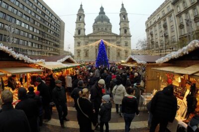 Budapest Christmas Walking Tour & Entry to St Stephen’s Basilica