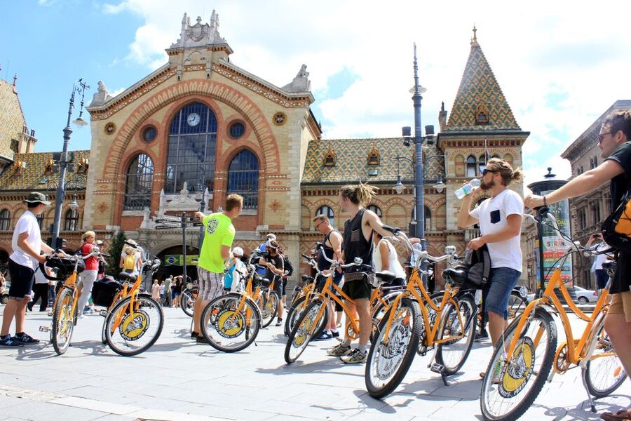 Budapest: City Bike Tour with Coffee Stop - Castle District panoramas: Matthias Church, Royal Palace, and Fisherman’s Bastion