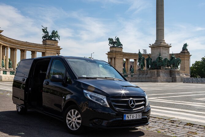 Budapest City - Budapest Airport Transfer - What you actually get in the car: A/C, Wi-Fi, and bottled water