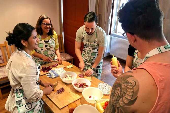 Budapest Cooking Class & Market Tour with Local Guide & Wines - Entering the Central Market Hall: Your Hungary Starter Course