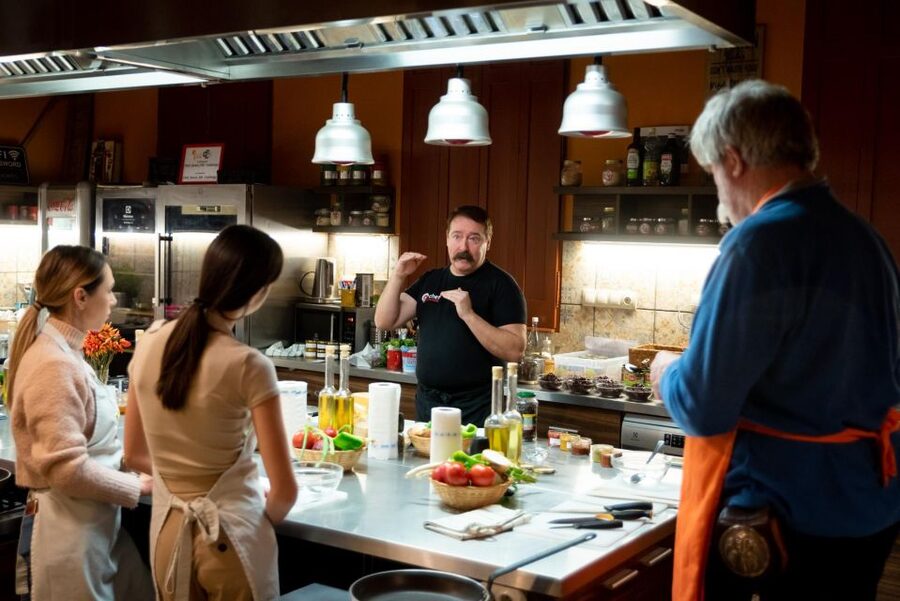 Budapest: Cooking School – Hungarian Menu & Local Market - Central Market Hall start, with tastings that teach you faster