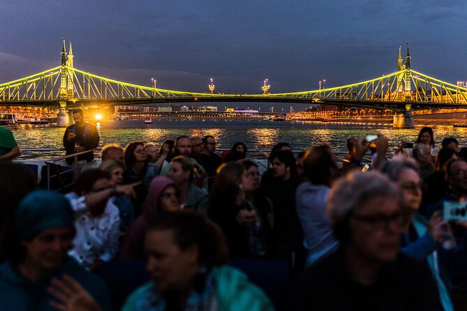 Budapest Danube River Sightseeing Night Cruise with Drink - Buda Castle district views: Royal Palace twinkles and the “oh wow” moments