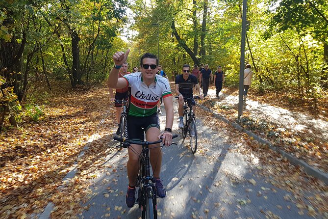 Budapest E-Mountain Biking in Buda Hills - Top of Budapest - The cogwheel train stop to Széchenyi Hill: a smart change of pace