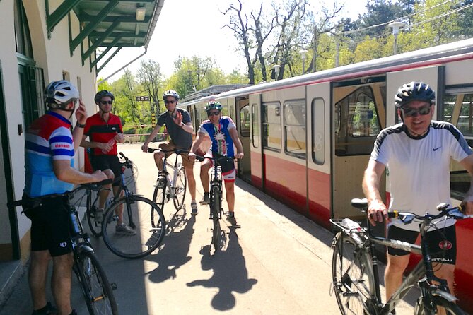 Budapest E-Mountain Biking in Buda Hills - Top of Budapest - Jánoshegy dirt-and-paved roads and the Elizabeth Lookout payoff