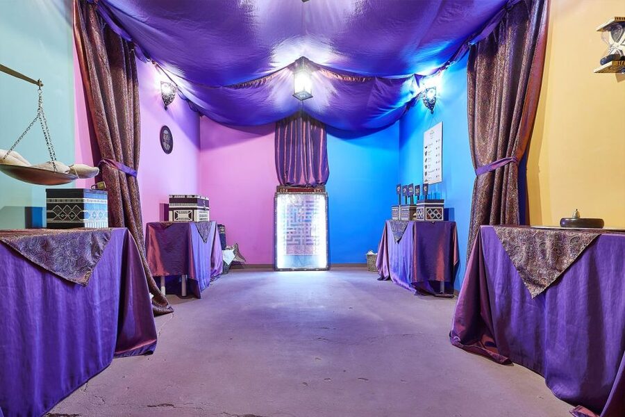 Budapest: Escape Room game - Egyptian Adventure - Entering the Egyptian Adventure at Scavenger Escape
