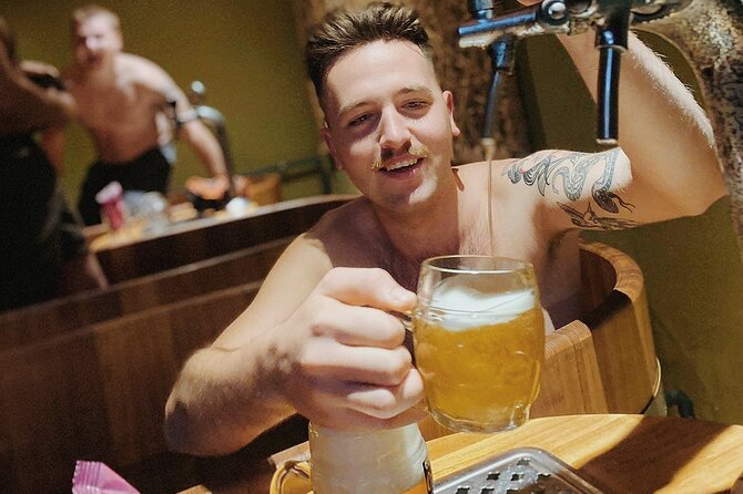 Budapest Exclusive Thermal Spa LUKACS LUXURIOUS PRIVATE BEER BATH - Unlimited Draft Czech Beer Served at Your Tub
