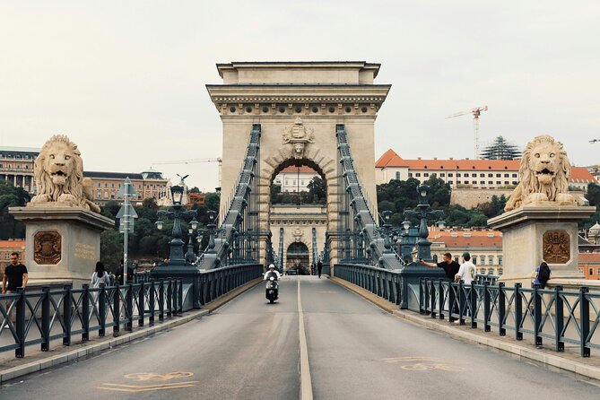 Budapest Exoskeleton Robotics Powered City Walk - Castle Garden terraces for that Danube-side “backstage” feeling