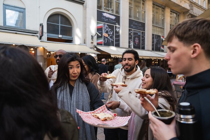 Budapest Food Tour: Wine, Foie Gras & 20+ Tastings - Váci Street Lá ngos: One Bite That Explains Hungarian Street Food