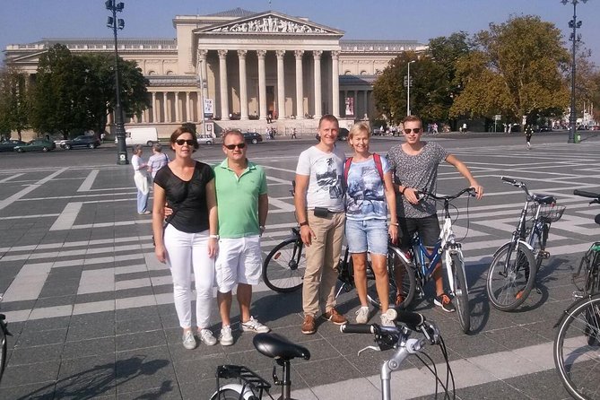 Budapest Highlights Bike Tour - Soviet Monument at Szabadság tér: communism as something you can see