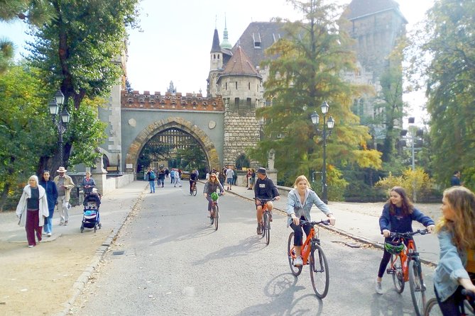 Budapest Historic Downtown Bicycle Tour in small groups - Bath Names on Both Sides: Rudas and Gellert by the River