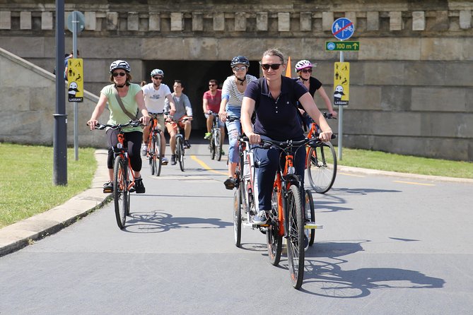 Budapest Historic Downtown Bicycle Tour in small groups - Liberty Bridge and the Final Loop Back: Markets, Museums, and the Great Synagogue Exterior