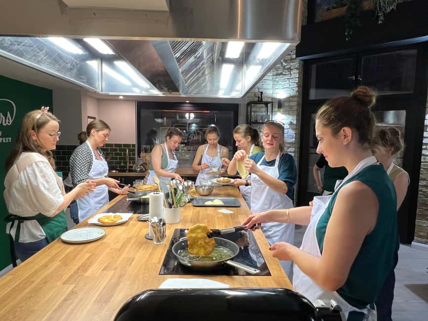 Budapest: Langos Making Class - Nr. 1 Hungarian Street Food - Step by step: a full 2-hour Langos workflow