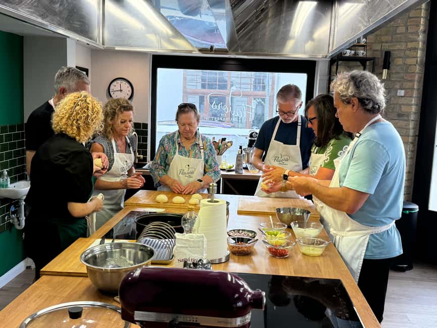 Budapest: Langos Making Class - Nr. 1 Hungarian Street Food - Toppings, garlic cream, and local ordering logic