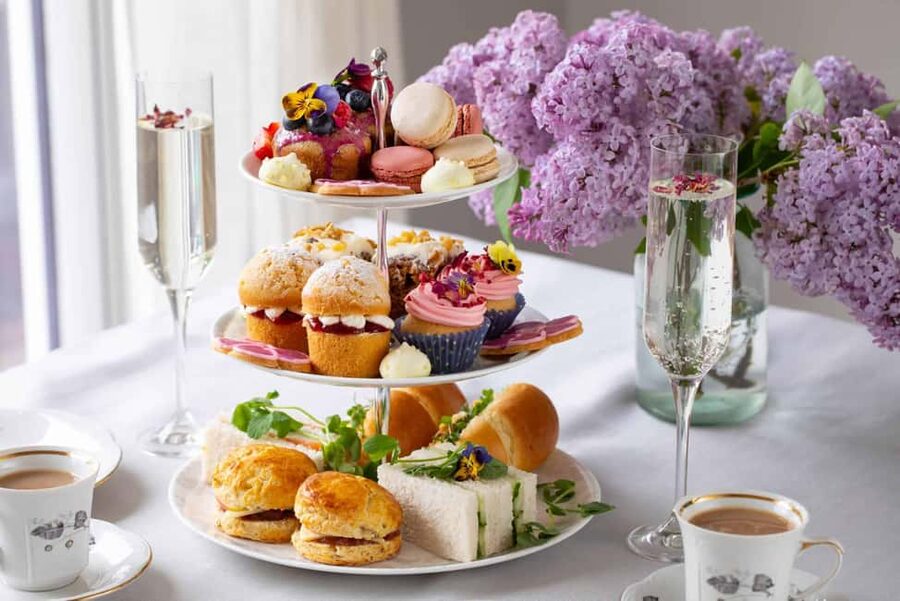 Budapest: Le Báb Afternoon Tea Experience - The three-tier stand: artisan tramezzini you actually get excited about