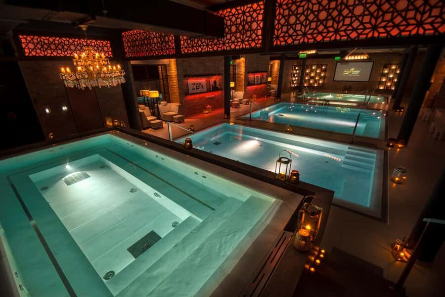 Budapest: Massage 60 min + Bath entry Mandala Day Spa - Mandala Day Spa in Budapest, what this ticket really buys you