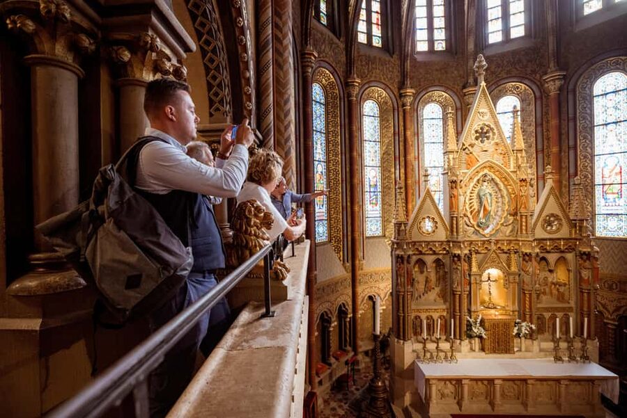 Budapest: Matthias Church: Colorful Tiles & Coronations Tour - Fisherman’s Bastion: the viewpoint that rewards your timing