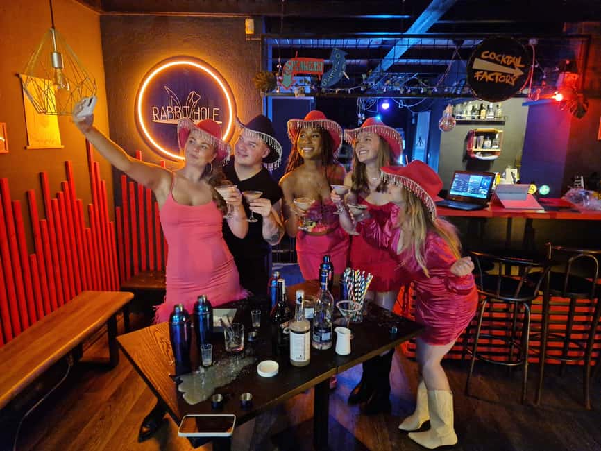 Budapest: Private Cocktail-Making Experience - The first two drinks: Wonderland plus Alice, shot-style