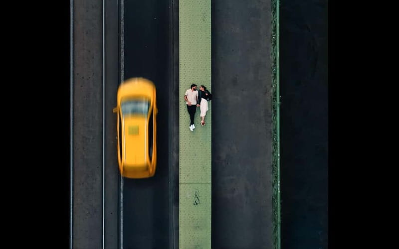 Budapest: private drone photo session - A private drone photo session that turns walking into a shoot