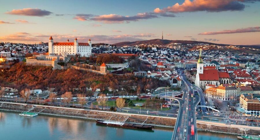 Budapest: Private Guided Tour to Bratislava - Old Town Walls drive and Bratislava Castle viewpoints over the Danube