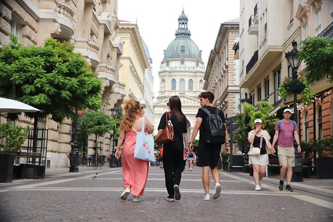 Budapest Private Guided Tour with Photoshoot - Small(2hrs) - Stop 1: Vörösmarty Square, the Big-Scene Start