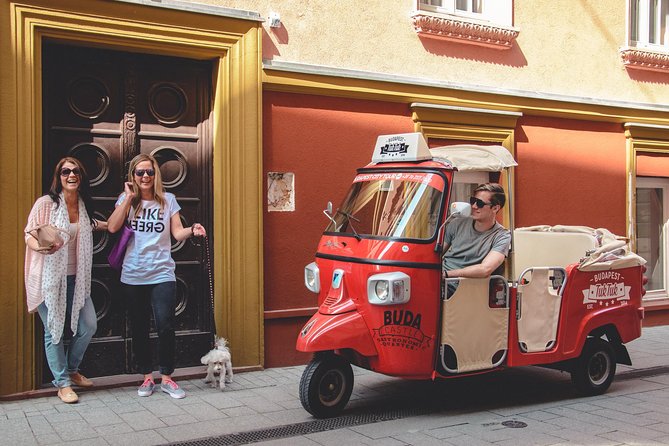Budapest Private Tuk Tuk Tour with Wine Tasting and Cheese Platter - Parliament Building viewpoints and the Danube-to-Pest story