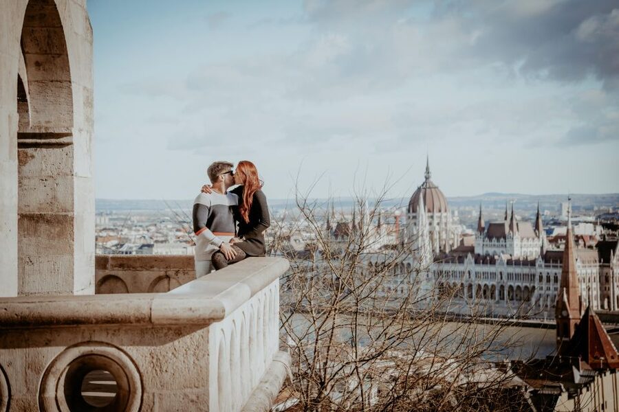 Budapest: Proposal Photos at enchanting Fisherman's Bastion - Fisherman’s Bastion: the perfect Budapest backdrop for a proposal