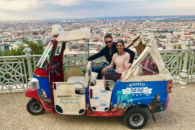 Budapest Romantic Private Tuk Tuk Tour - Gellért Hill and the Citadella: The Views Part of the Ticket