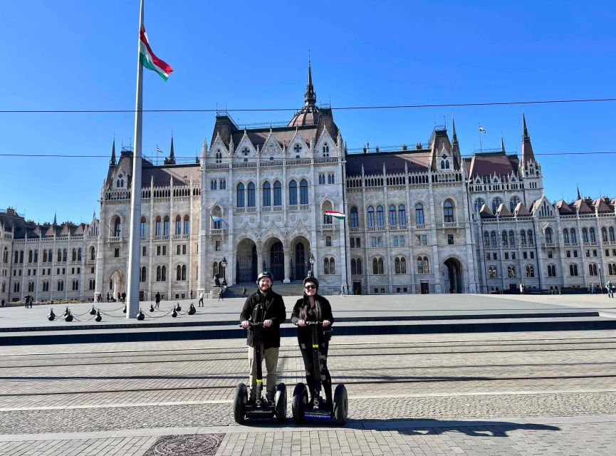 Budapest: Segway Grand City Tour (Buda + Margaret + Pest) 3h - Chain Bridge to Buda Castle Hill: the view route that saves your legs